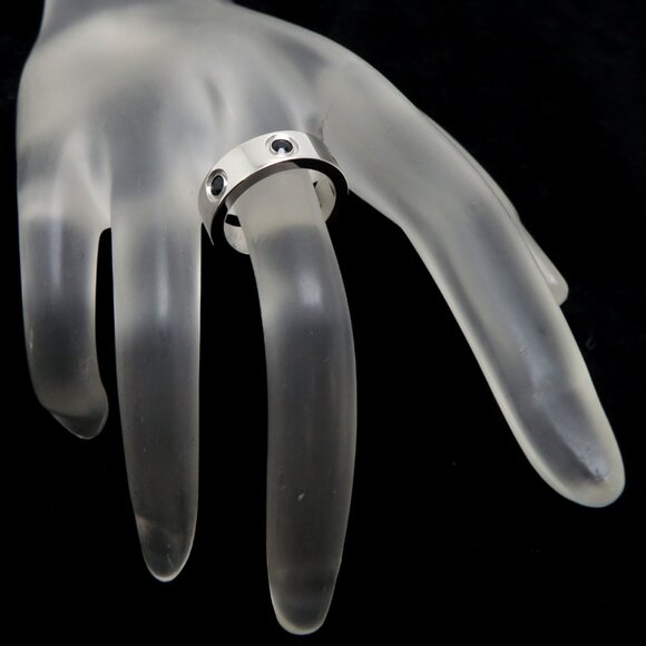 CARTIER Authentic Silver Love Ring #49 - Picture 8 of 10